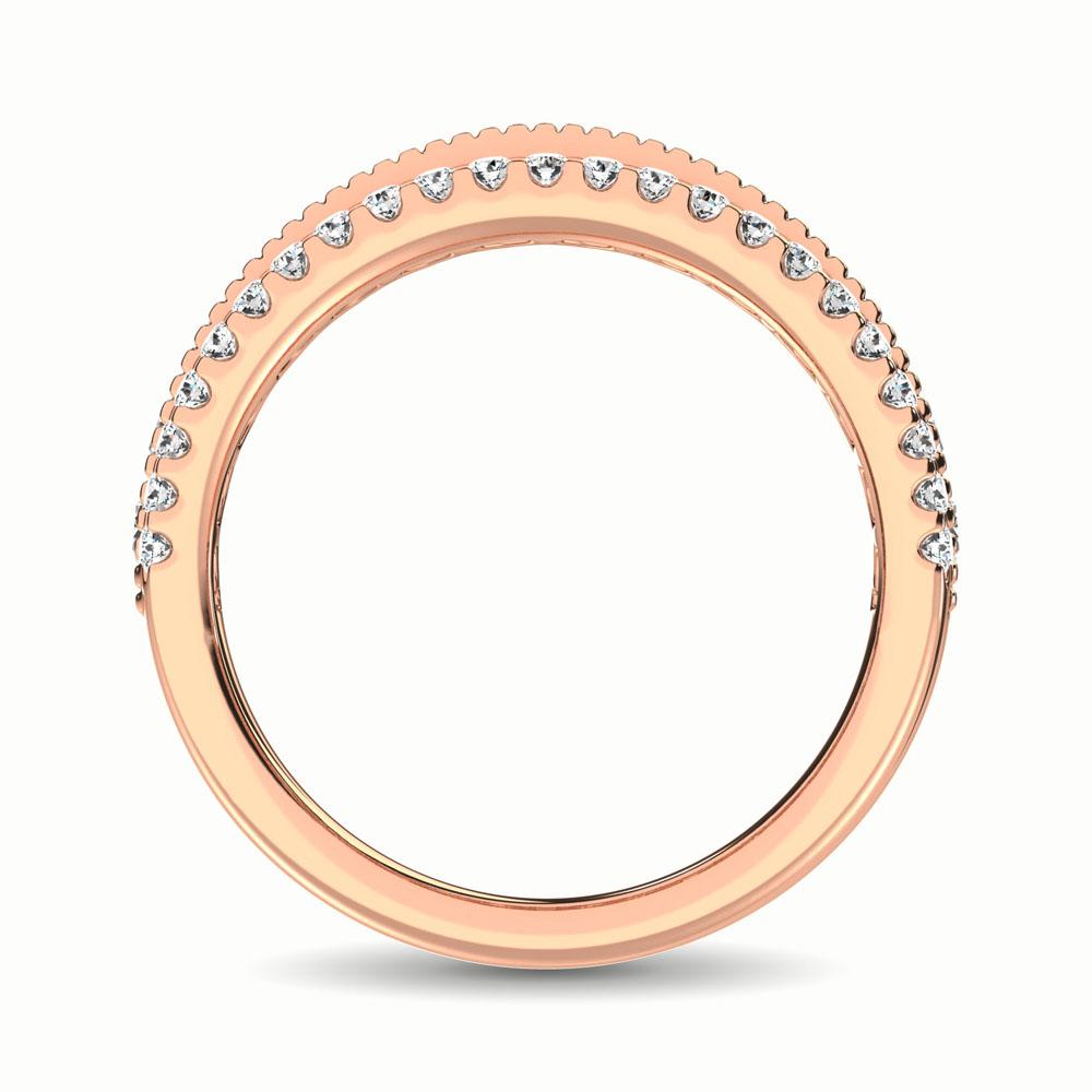 diamond anniversary band round cut 1.35 carats 14kt gold